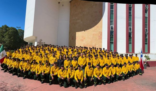 México se solidariza con Chile para el combate de incendios forestales