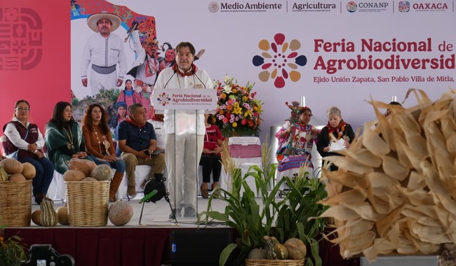 Se inauguró la “Feria Nacional de la Agrobiodiversidad” en el Ejido Unión Zapata, Oaxaca