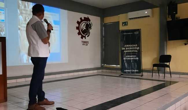 Profepa imparte taller “Cuidado de la Vida Silvestre” a estudiantes del CBTIS en Colima